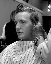 shaved man